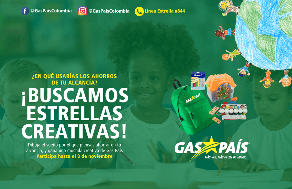 Buscamos Estrellas Creativas Gas País