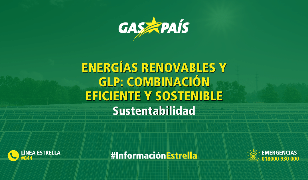 ENERGÍAS RENOVABLES Y GLP: COMBINACIÓN EFICIENTE Y SOSTENIBLE