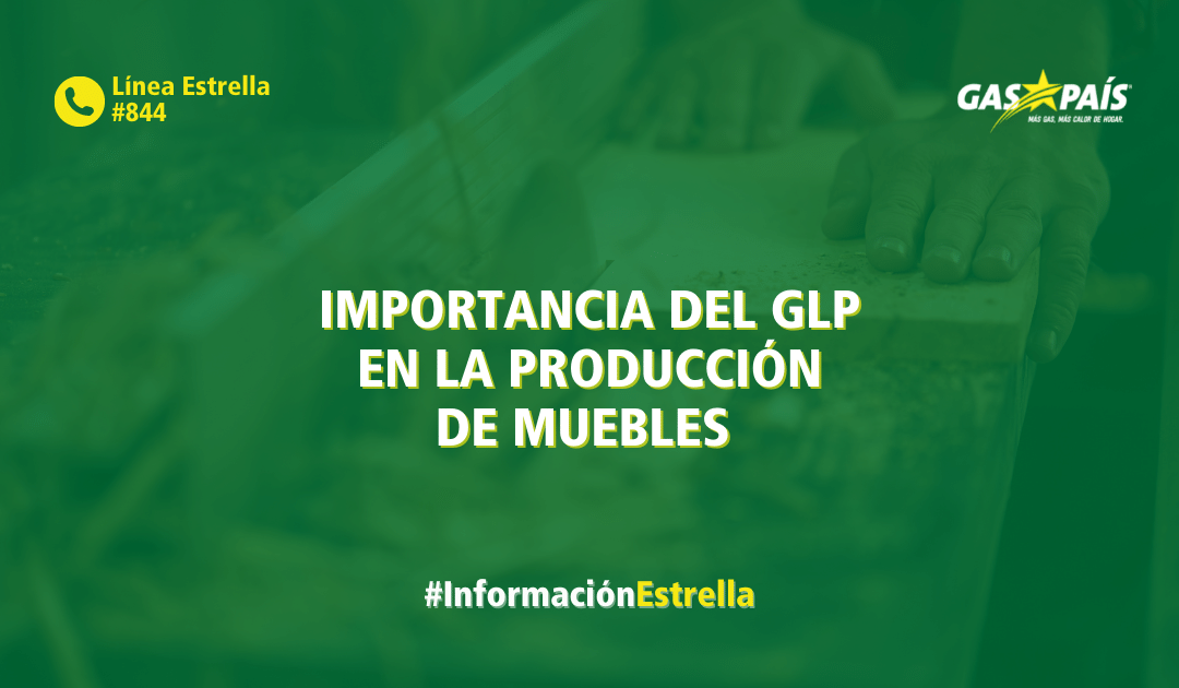 IMPORTANCIA DEL GLP EN LA PRODUCCIÓN DE MUEBLES