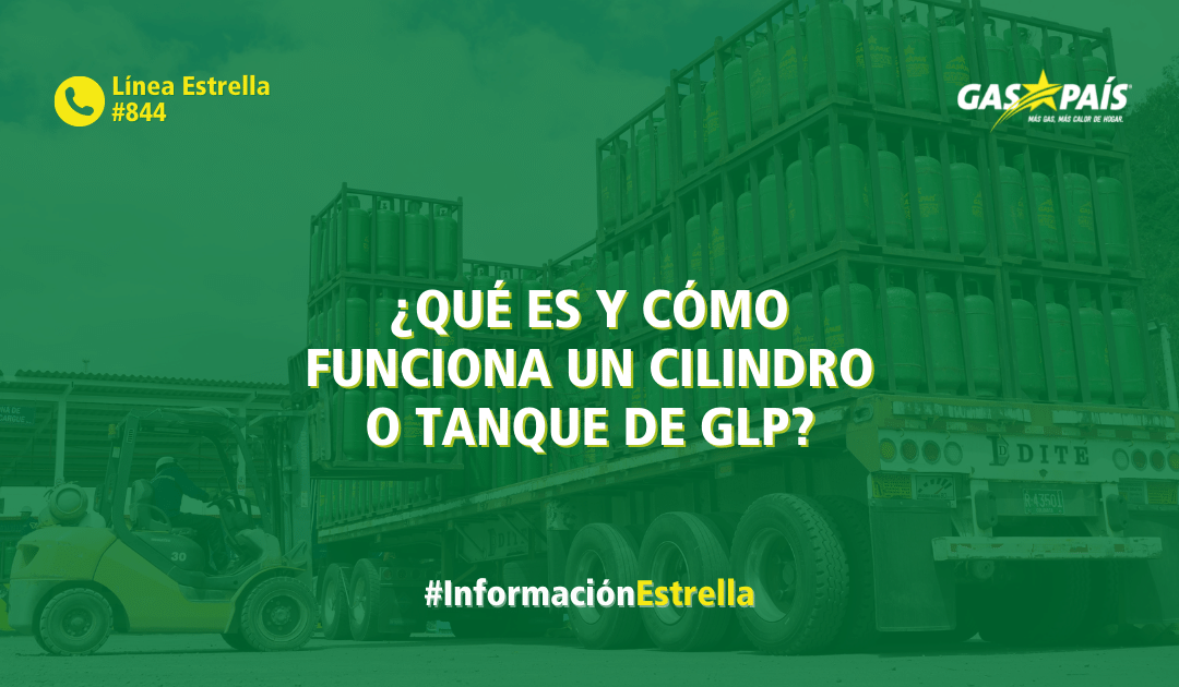 ¿QUÉ ES Y CÓMO FUNCIONA UN CILINDRO O TANQUE DE GLP?