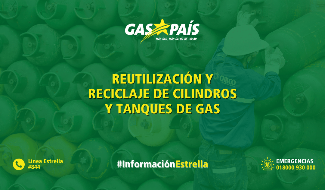 REUTILIZACIÓN Y RECICLAJE DE CILINDROS Y TANQUES DE GAS