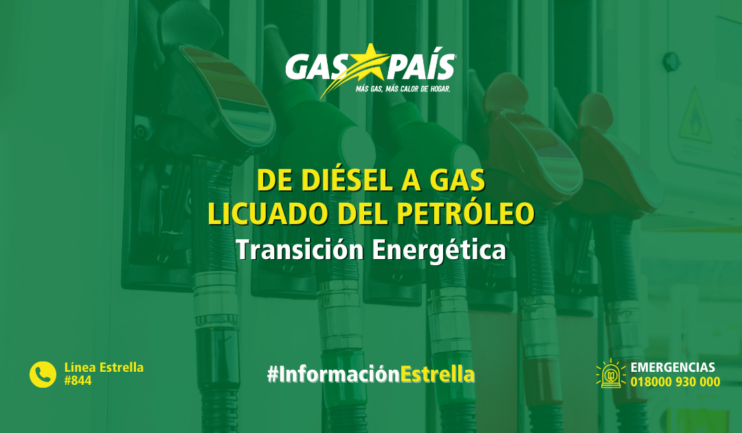 DE DIÉSEL A GAS LICUADO DEL PETRÓLEO