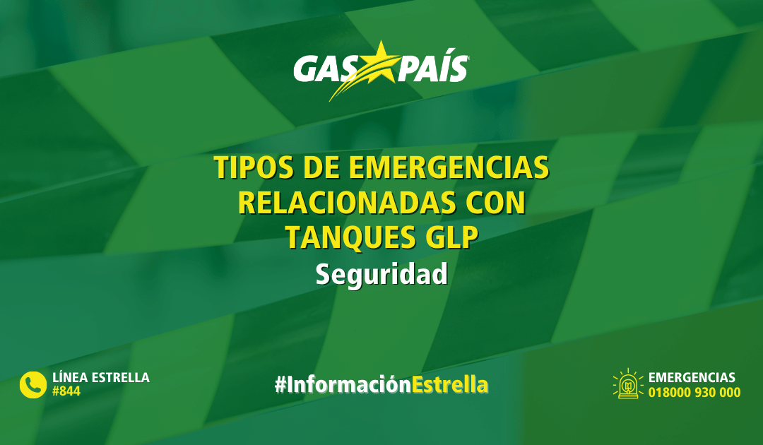 TIPOS DE EMERGENCIAS RELACIONADAS CON TANQUES GLP