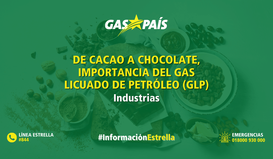 DE CACAO A CHOCOLATE, IMPORTANCIA DEL GAS LICUADO DE PETRÓLEO (GLP)