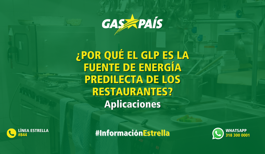 PORQUÉ EL GLP ES LA FUENTE DE ENERGÍA PREDILECTA DE LOS RESTAURANTES