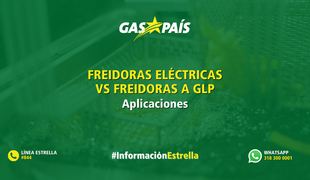 FREIDORAS ELÉCTRICAS VS FREIDORAS A GLP