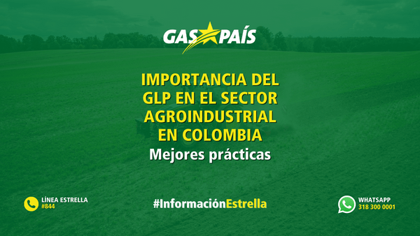 IMPORTANCIA DEL GLP EN EL SECTOR AGROINDUSTRIAL EN COLOMBIA