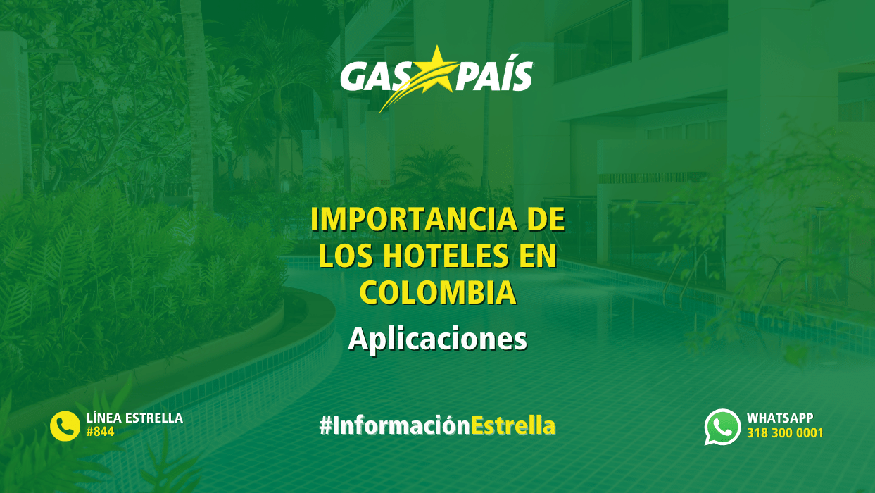 IMPORTANCIA DE LOS HOTELES EN COLOMBIA. GLP PARA SU DESARROLLO