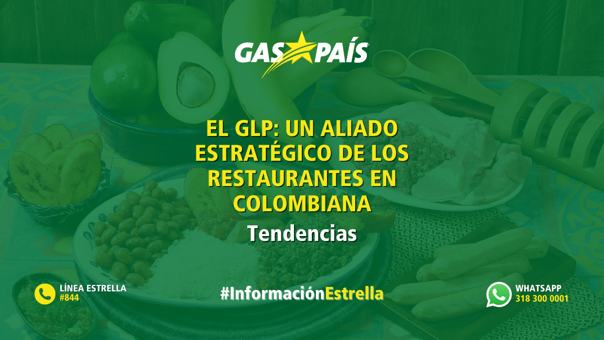 EL GLP: UN ALIADO ESTRATÉGICO PARA LOS ESTABLECIMIENTOS DE COMIDA EN LA ECONOMÍA COLOMBIANA