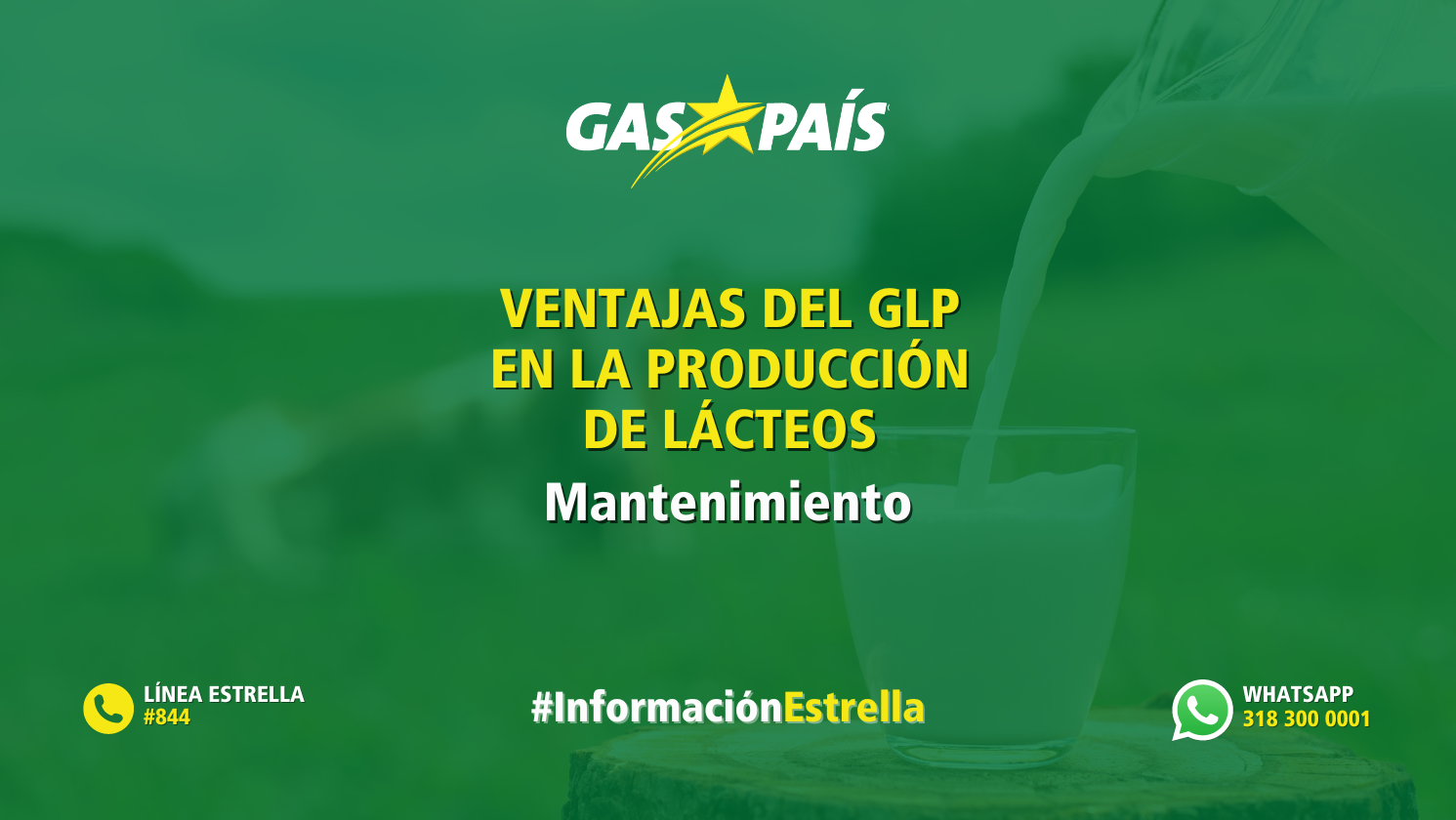 LAS VENTAJAS DEL GLP EN LA PRODUCCIÓN DE LÁCTEOS